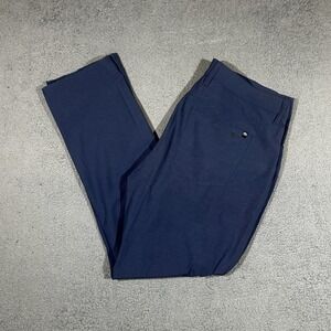 Travis Mathew Pants Mens 38x30 Blue Lightweight Golf Performance #2055